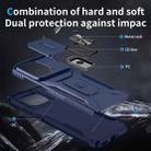 For Motorola Edge 5G 2025 Sliding Camshield Holder Phone Case(Blue) - 3