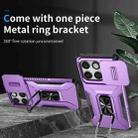 For Motorola Edge 5G 2025 Sliding Camshield Holder Phone Case(Purple) - 2