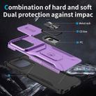 For Motorola Edge 5G 2025 Sliding Camshield Holder Phone Case(Purple) - 3