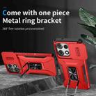 For Motorola Moto G Power / G Play 2025 Sliding Camshield Holder Phone Case(Red) - 2