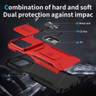 For Motorola Moto G Power / G Play 2025 Sliding Camshield Holder Phone Case(Red) - 3
