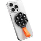 JOYROOM JR-ZS393 Suction Cup Magnetic Phone Holder(Black Orange) - 1