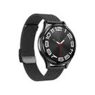 1.43 inch Milanese Steel Strap Bluetooth Call Smart Watch Support ECG / Non-invasive Blood Sugar(Black) - 2