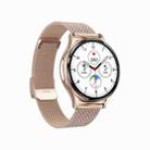 1.43 inch Milanese Steel Strap Bluetooth Call Smart Watch Support ECG / Non-invasive Blood Sugar(Rose Gold) - 2