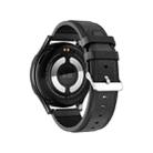 1.43 inch Leather Strap Bluetooth Call Smart Watch Support ECG / Non-invasive Blood Sugar(Black) - 3