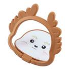 Cartoon Dragon Phone Metal Rotatable Ring Holder(Brown) - 2