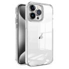 For iPhone 15 Pro Max 2.5mm Anti-slip Clear Acrylic Hybrid TPU Phone Case(Transparent) - 1