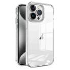 For iPhone 15 Pro 2.5mm Anti-slip Clear Acrylic Hybrid TPU Phone Case(Transparent) - 1