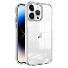 For iPhone 14 Pro 2.5mm Anti-slip Clear Acrylic Hybrid TPU Phone Case(Transparent) - 1