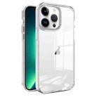 For iPhone 13 Pro Max 2.5mm Anti-slip Clear Acrylic Hybrid TPU Phone Case(Transparent) - 1