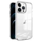 For iPhone 12 Pro Max 2.5mm Anti-slip Clear Acrylic Hybrid TPU Phone Case(Transparent) - 1