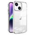 For iPhone 14 Plus 2.5mm Anti-slip Clear Acrylic Hybrid TPU Phone Case(Transparent) - 1