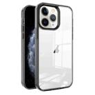 For iPhone 11 Pro Max 2.5mm Anti-slip Clear Acrylic Hybrid TPU Phone Case(Black) - 1