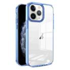 For iPhone 11 Pro 2.5mm Anti-slip Clear Acrylic Hybrid TPU Phone Case(Sky Blue) - 1
