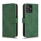 For ZTE Blade A73 4G Skin Feel Magnetic Flip Leather Phone Case(Green) - 3