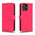 For ZTE Blade A73 4G Skin Feel Magnetic Flip Leather Phone Case(Rose Red) - 3