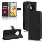 For ZTE Blade A73 5G Skin Feel Magnetic Flip Leather Phone Case(Black) - 1