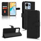 For ZTE Blade V50 Vita 4G Skin Feel Magnetic Flip Leather Phone Case(Black) - 1