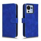 For ZTE Blade V50 Vita 4G Skin Feel Magnetic Flip Leather Phone Case(Blue) - 3