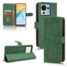 For ZTE Blade V50 Vita 4G Skin Feel Magnetic Flip Leather Phone Case(Green) - 1