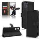 For ZTE nubia Red Magic 9 Pro Skin Feel Magnetic Flip Leather Phone Case(Black) - 1