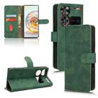 For ZTE nubia Z60 Ultra Skin Feel Magnetic Flip Leather Phone Case(Green) - 1