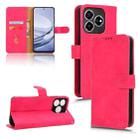 For ZTE Blade V60 4G / Axon 60 Skin Feel Magnetic Flip Leather Phone Case(Rose Red) - 1