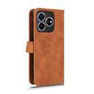 For ZTE Blade V60 4G / Axon 60 Skin Feel Magnetic Flip Leather Phone Case(Brown) - 3