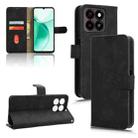 For ZTE Blade A35 / A55 Skin Feel Magnetic Flip Leather Phone Case(Black) - 1