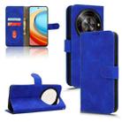 For ZTE Blade A75 5G Skin Feel Magnetic Flip Leather Phone Case(Blue) - 1