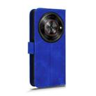 For ZTE Blade A75 5G Skin Feel Magnetic Flip Leather Phone Case(Blue) - 3