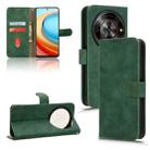 For ZTE Blade A75 5G Skin Feel Magnetic Flip Leather Phone Case(Green) - 1