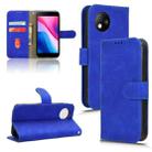 For ZTE Blade A35 Lite Skin Feel Magnetic Flip Leather Phone Case(Blue) - 1