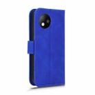 For ZTE Blade A35 Lite Skin Feel Magnetic Flip Leather Phone Case(Blue) - 3