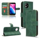 For ZTE Blade A35 Lite Skin Feel Magnetic Flip Leather Phone Case(Green) - 1