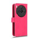 For ZTE nubia Z60S Pro Skin Feel Magnetic Flip Leather Phone Case(Rose Red) - 3