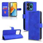 For ZTE Axon 60 Lite Skin Feel Magnetic Flip Leather Phone Case(Blue) - 1