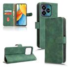 For ZTE Axon 60 Lite Skin Feel Magnetic Flip Leather Phone Case(Green) - 1