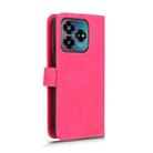 For ZTE Axon 60 Lite Skin Feel Magnetic Flip Leather Phone Case(Rose Red) - 3