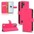 For ZTE nubia Red Magic 10 Pro Skin Feel Magnetic Flip Leather Phone Case(Rose Red) - 1