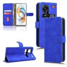 For ZTE nubia Z70 Ultra Skin Feel Magnetic Flip Leather Phone Case(Blue) - 1