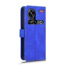 For ZTE nubia Z70 Ultra Skin Feel Magnetic Flip Leather Phone Case(Blue) - 3