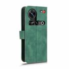 For ZTE nubia Z70 Ultra Skin Feel Magnetic Flip Leather Phone Case(Green) - 3