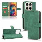 For ZTE Blade V70 Skin Feel Magnetic Flip Leather Phone Case(Green) - 1