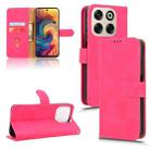 For ZTE Blade V70 Skin Feel Magnetic Flip Leather Phone Case(Rose Red) - 1