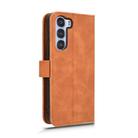 For ZTE nubia S 5G A403ZT Skin Feel Magnetic Flip Leather Phone Case(Brown) - 3