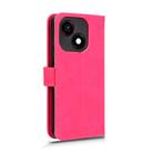 For ZTE Blade A35e 4G Skin Feel Magnetic Flip Leather Phone Case(Rose Red) - 3