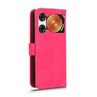 For ZTE nubia Music 2 Skin Feel Magnetic Flip Leather Phone Case(Rose Red) - 3