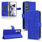 For ZTE nubia Red Magic 10 Air Skin Feel Magnetic Flip Leather Phone Case(Blue) - 1