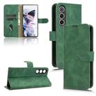 For ZTE nubia Red Magic 10 Air Skin Feel Magnetic Flip Leather Phone Case(Green) - 1